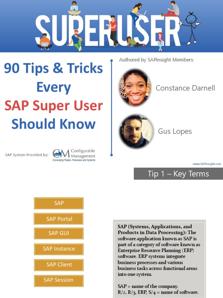 Essential Tips for SAP Super Users | PDF | Enterprise Resource Planning ...