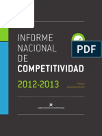 Competitividad Informe 2012 2013