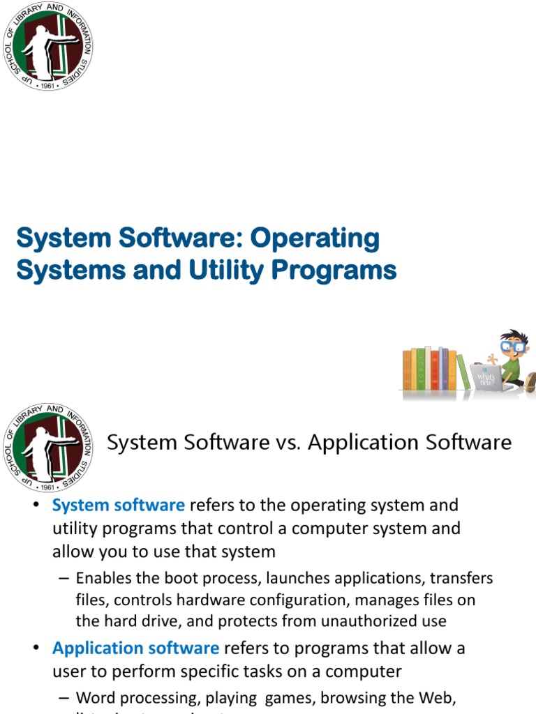 05 Operating Systems and Utility Programs PDF | PDF | Operating System ...