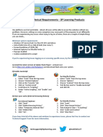 Minimum Technical Requirements - 3P Learning Products