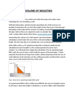 Calculating Volume of Weld (Twi) : Job Knowledge Articles