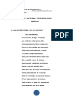 Análisis de la estructura del poema 'Hay un día feliz' de Nicanor Parra