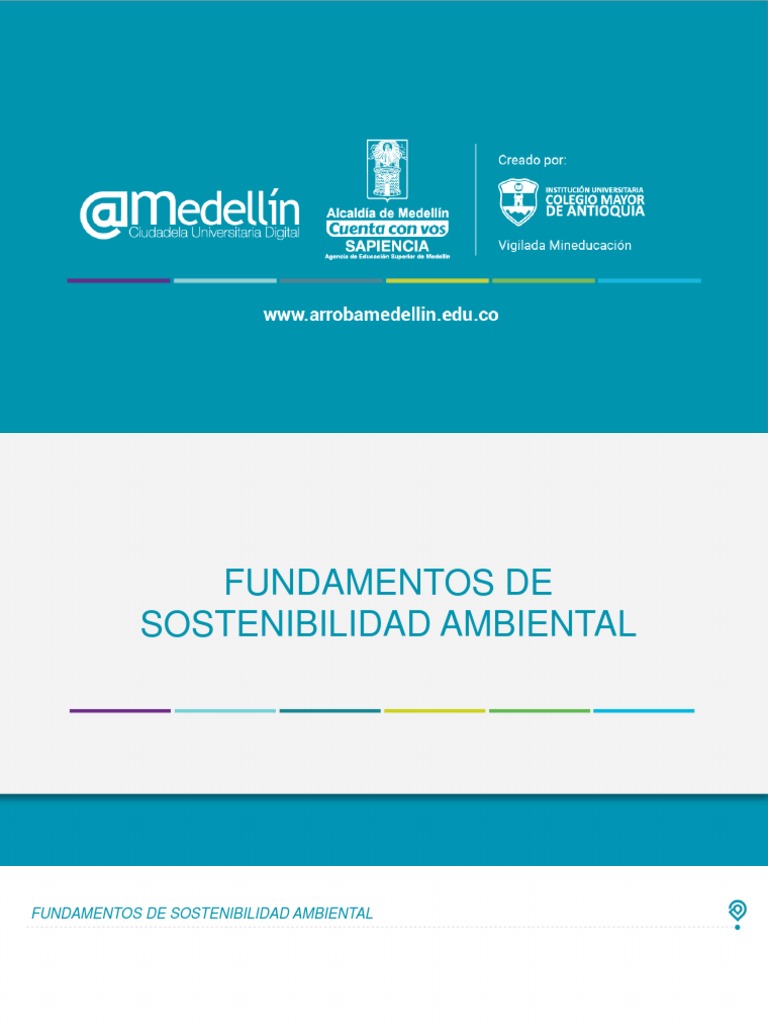 Fundamentos de Sostenibilidad Ambiental | PDF | Desarrollo sostenible ...