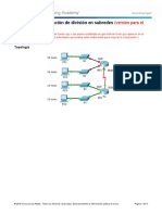 Packet Tracer: Situación de División en Subredes: (Versión para El Instructor)