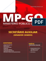 MP-GO Secretário Auxil