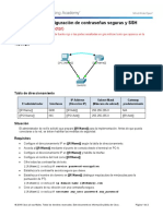 11.2.4.5 Packet Tracer - Configuring Secure Passwords and SSH - ILM PDF