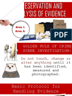 Preserving Crime Scene Evidence