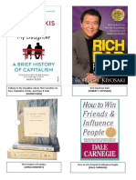 Talking To My Daughter About The Economy: Or, How Capitalism Works - and How It Fails (Naomi Klein) Rich Dad Poor Dad (Robert T. Kiyosaki)