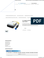 Products & Solution: 10-100W Q-Switched Pulse Fiber Laser Series