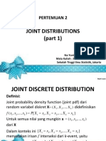 Joint Distribusi