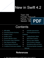 What's New in Swift 4.2