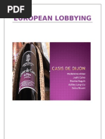 European Lobbying