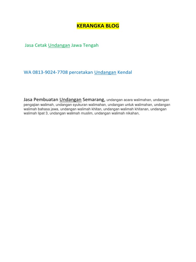 71 Koleksi Contoh Undangan Khitanan Basa Jawa Gratis Terbaik