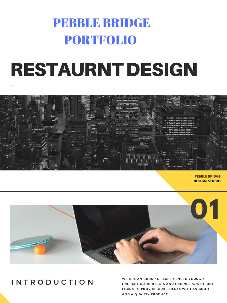 Pebble Bridge Restaurant Design Portfolio | PDF