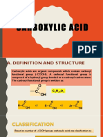 Carboxylic Acid