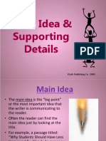 Main Idea & Supporting Details: Wash Publishing Co. 2009
