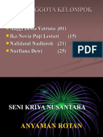 Download PENGERTIAN SENI KRIYA 2 by Auriza Zuri SN41830125 doc pdf