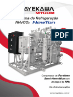 Sistema de Refrigeração NH3/CO2 com alta eficiência