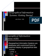 Geographical Information Systems: Getting Started