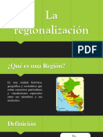 Regionalizacion