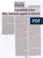 Manila Bulletin, July 18, 2919, Act On Your Promised Salary Hike Teachers Appeal To Duterte PDF