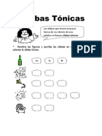 Silabas Tonicas