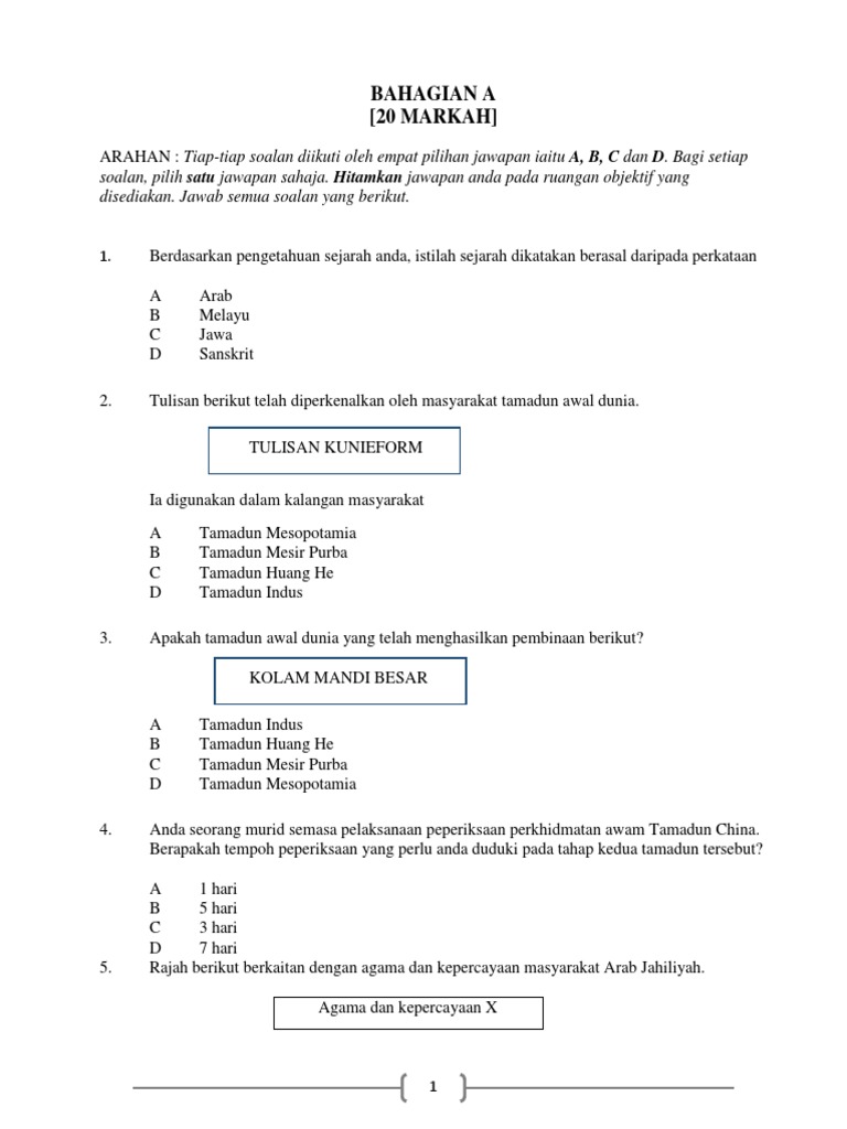 Soalan Sejarahhh Pdf