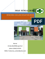 Puskesmas Sungai Duri: Rencana Usulan Kegiatan (Ruk) 2019