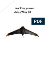 Manual Flying Wing X8
