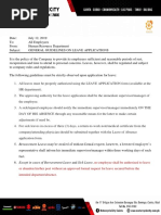 Regularization Sample Letter | PDF | Business