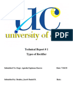 Technical Report # 1 Types of Rectifier