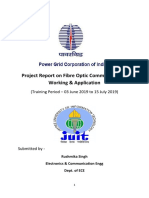 Project Report On Fibre Optic Communication