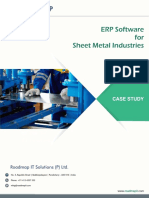 Case Study - Sheet Metal Industries