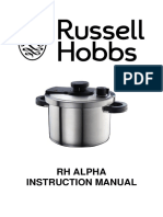Alpha: RH Alpha Instruction Manual