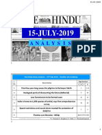 The Hindu - Civilpedia Articles Analysied by Shankar IAS Academy