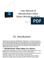 User Manuel For Wondershare Video Editor Windows V 4 8 PDF