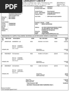 Requested To Supply Following Material (S) As Per Given Terms & Conditions