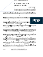 Legato DMC - Belwin - Warm-Ups - For Symphonic Band - Baritone B PDF