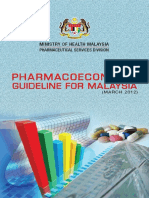 Pharmacoeconomic Guideline For Malaysia