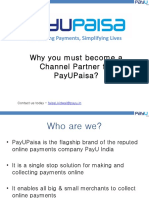 Why You Must Become A Channel Partner For Payupaisa?: Redefining Payments, Simplifying Lives