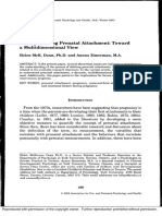 Conceptualzing Prenatal Attachment Toward A Multidimensional View PDF