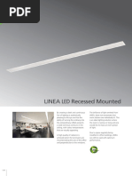 LINEA LED Recessed Mounted: Eae Lighting