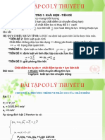Bài tập Cơ 2 PDF