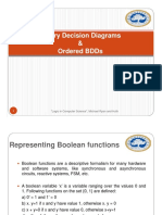 Binary Decision Diagrams & Ordered BDDS: "Logic in Computer Science", Michael Ryan and Huth