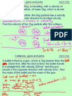 Mechanics 1 Collisions Guns and Jerks 101110