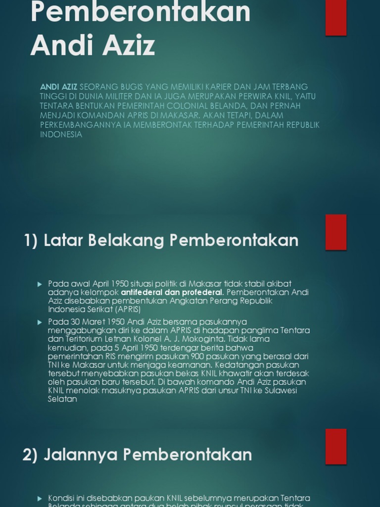 Pemberontakan Andi Aziz Pdf