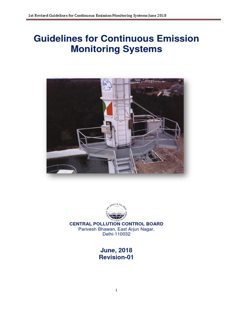 CEMS Guidlines | PDF | Chimney | Emission Standard