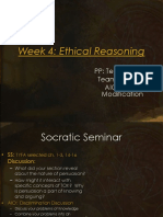 Decision Criteria For Ethical Reasoning