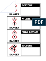 GHS Labels