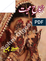 Nikah e Mohabbat by Mustafa Chippa Sohni Digest PDF